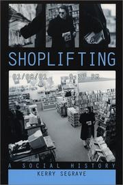 Cover of: Shoplifting: A Social History