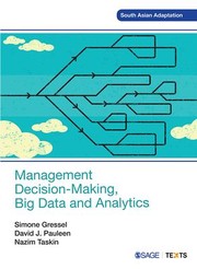 Cover of: Management Decision-Making, Big Data and Analytics