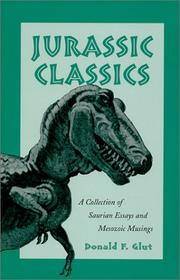 Cover of: Jurassic Classics: A Collection of Saurian Essays and Mesozoic Musings