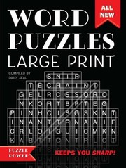 Cover of: Word Puzzles Large Print: Word Play Twists and Challenges