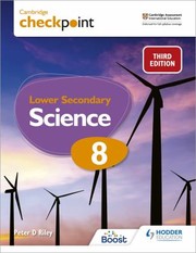 Cover of: Cambridge Checkpoint Lower Secondary Science Student's Book 8