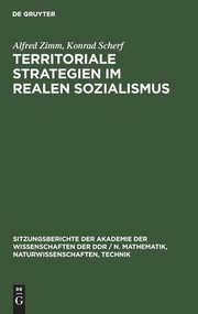 Cover of: Territoriale Strategien Im Realen Sozialismus