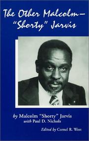 Cover of: The Other Malcolm-Shorty Jarvis: His Memoir