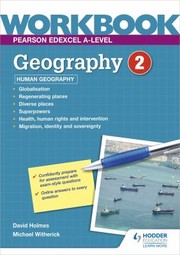 Cover of: Pearson Edexcel a-Level Geography Workbook 2: Human Geography