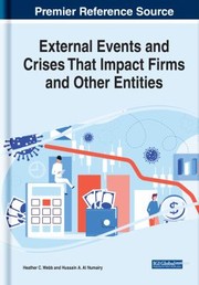 cover of External Events and Crises That Impact Firms and Other Entities