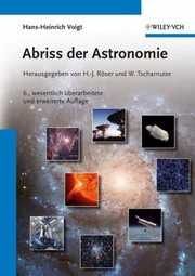 Cover of: Abriss der Astronomie