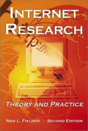 Cover of: Internet research | Ned L. Fielden