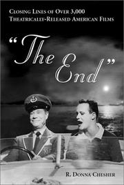 Cover of: The End by R. Donna Chesher, R. Donna Chesher