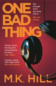 Cover of: One Bad Thing