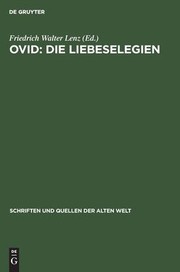 Cover of: Ovid: Die Liebeselegien