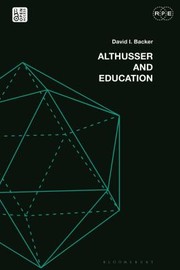 Cover of: Althusser and Education: Reassessing Critical Education