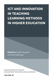 Cover of: ICT and Innovation in Teaching Learning Methods in Higher Education