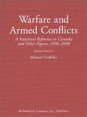 Cover of: Warfare and armed conflicts by Micheal Clodfelter