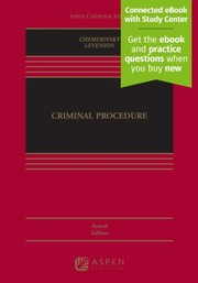 Cover of: Criminal Procedure by Erwin Chemerinsky, Erwin Chemerinsky, Laurie L. Levenson