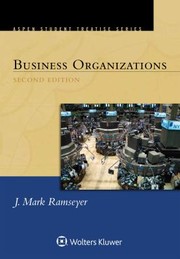 Cover of: Business Organizations