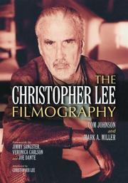 The Christopher Lee filmography by Johnson, Tom