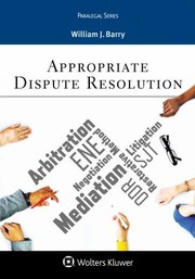 Cover of: Appropriate Dispute Resolution