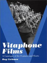 Cover of: Vitaphone films by Roy Liebman