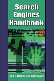 Search engines handbook by Ned L. Fielden, Lucy Kuntz