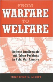 Cover of: From Warfare to Welfare by Jennifer S. Light