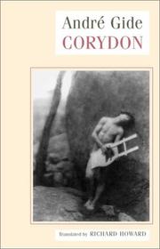 Cover of: Corydon by André Gide, Richard Howard