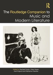 Cover of: Routledge Companion to Music and Literature