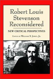 Cover of: Robert Louis Stevenson Reconsidered by William B. Jones Jr.