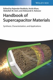 Cover of: Handbook of Supercapacitor Materials: Synthesis, Characterization, and Applications