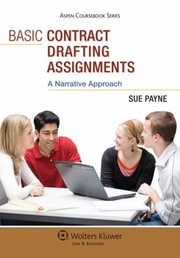 Cover of: Basic Contract Drafting Assignments: A Narrative Approach