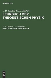 Cover of: Physikalische Kinetik