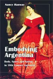 Cover of: Embodying Argentina by Nancy Hanway