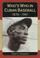 Cover of: Who's Who in Cuban Baseball, 1878-1961