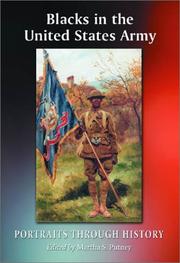 Cover of: Blacks in the United States Army: portraits through history