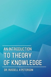 Cover of: Introduction to Theory of Knowledge