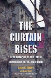 Cover of: The Curtain Rises by Susan G. Shapiro