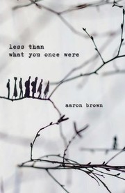 Cover of: Less Than What You Once Were