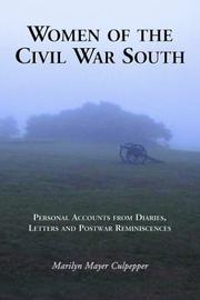 Cover of: Women of the Civil War South by Marilyn Mayer Culpepper
