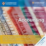 Cover of: Cambridge IGCSE® and O Level Accounting Cambridge Elevate Teacher's Resource Access Card