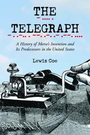 Cover of: Telegraph by Lewis Coe
