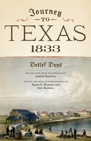 Cover of: Journey to Texas 1833