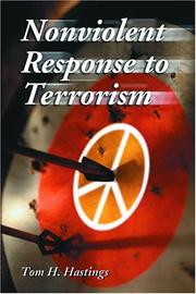 Cover of: Nonviolent Response to Terrorism by Tom H. Hastings