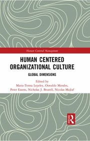 cover of Human Centered Organizational Culture