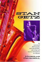 Stan Getz by Nicholas Churchill