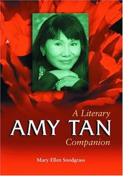 Cover of: Amy Tan: a literary companion