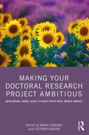 Making Your Doctoral Research Project Ambitious cover