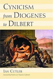 Cover of: Cynicism from Diogenes to Dilbert by Ian Cutler