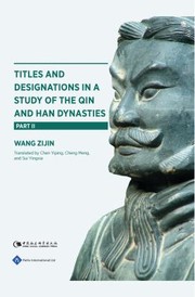 Cover of: Titles and Designations in a Study of the Qin and Han Dynasties