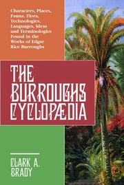 Cover of: The Burroughs Encyclopaedia by Clark A. Brady