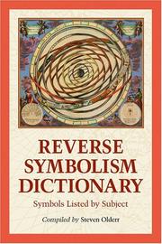 Cover of: Reverse Symbolism Dictionary: Symbols Listed by Subject
