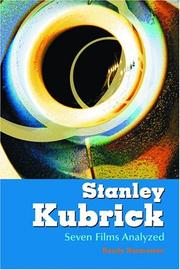 Cover of: Stanley Kubrick | Randy Rasmussen